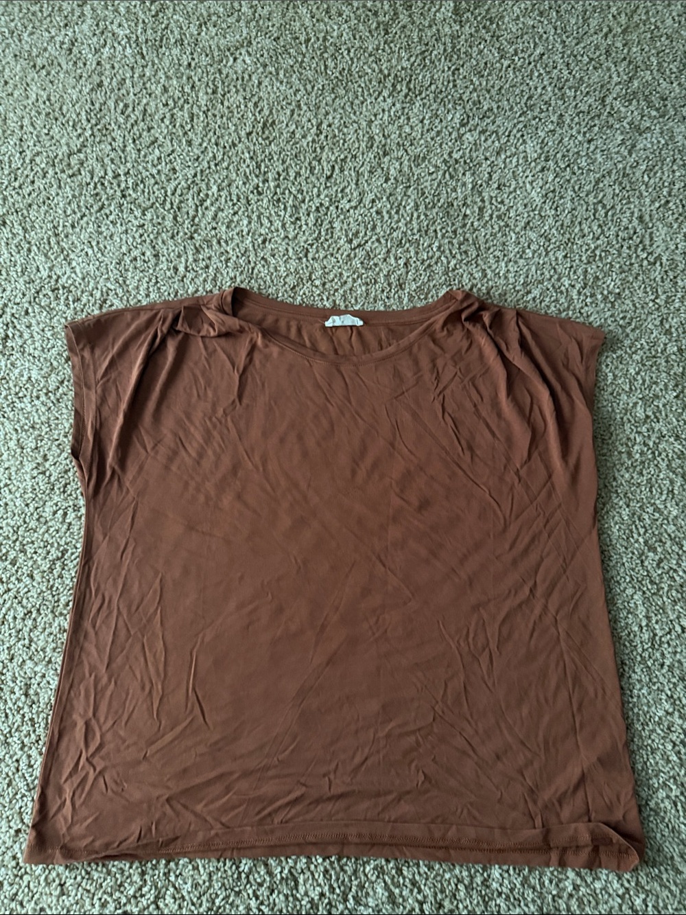 Maurices Rust Brown Short-Sleeve Tee